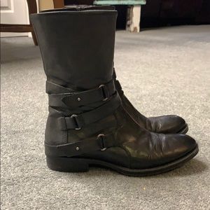 Vera Wang Lavender Moto Boots